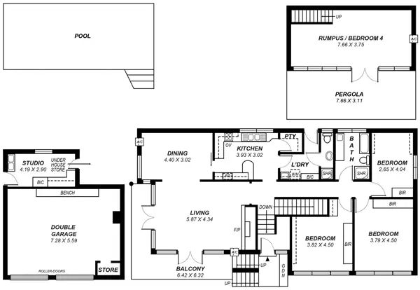 Floorplan of Homely house listing, 18 Morland Avenue, Stonyfell SA 5066