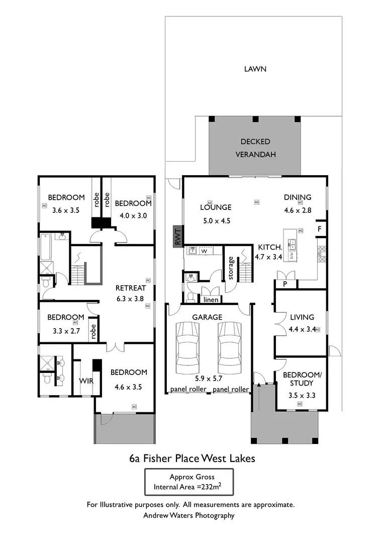 Floorplan of Homely house listing, 6a Fisher Place, West Lakes SA 5021