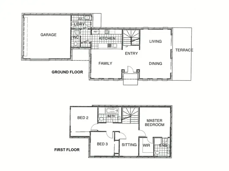 Floorplan of Homely house listing, 17 Regent Close, Burnside Heights VIC 3023