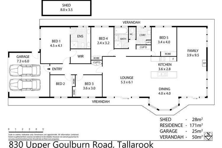 Floorplan of Homely house listing, 830 Upper Goulburn Road, Tallarook VIC 3659