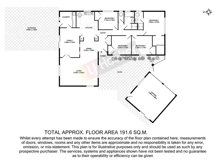 Floorplan of Homely house listing, 7 Tingha Place, Algester QLD 4115