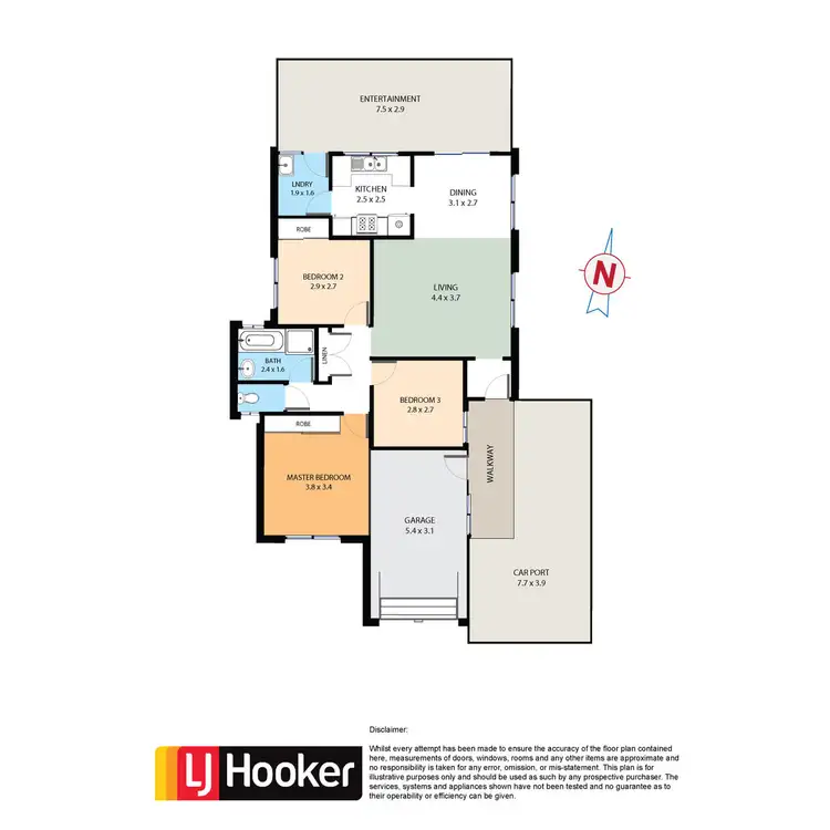 Floorplan of Homely house listing, 4 Merric Court, Oakhurst NSW 2761