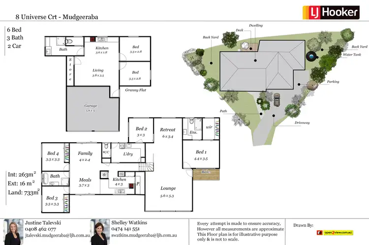 Floorplan of Homely house listing, 8 Universe Court, Mudgeeraba QLD 4213