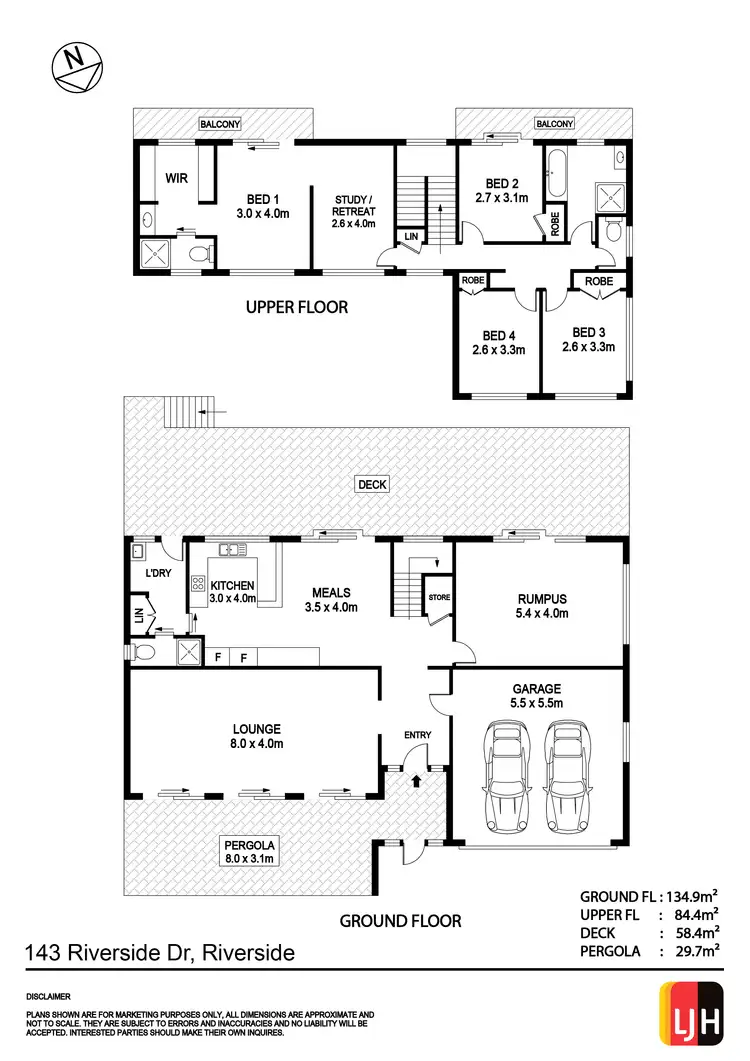 Floorplan of Homely house listing, 143 Riverside Drive, Riverside NSW 2444