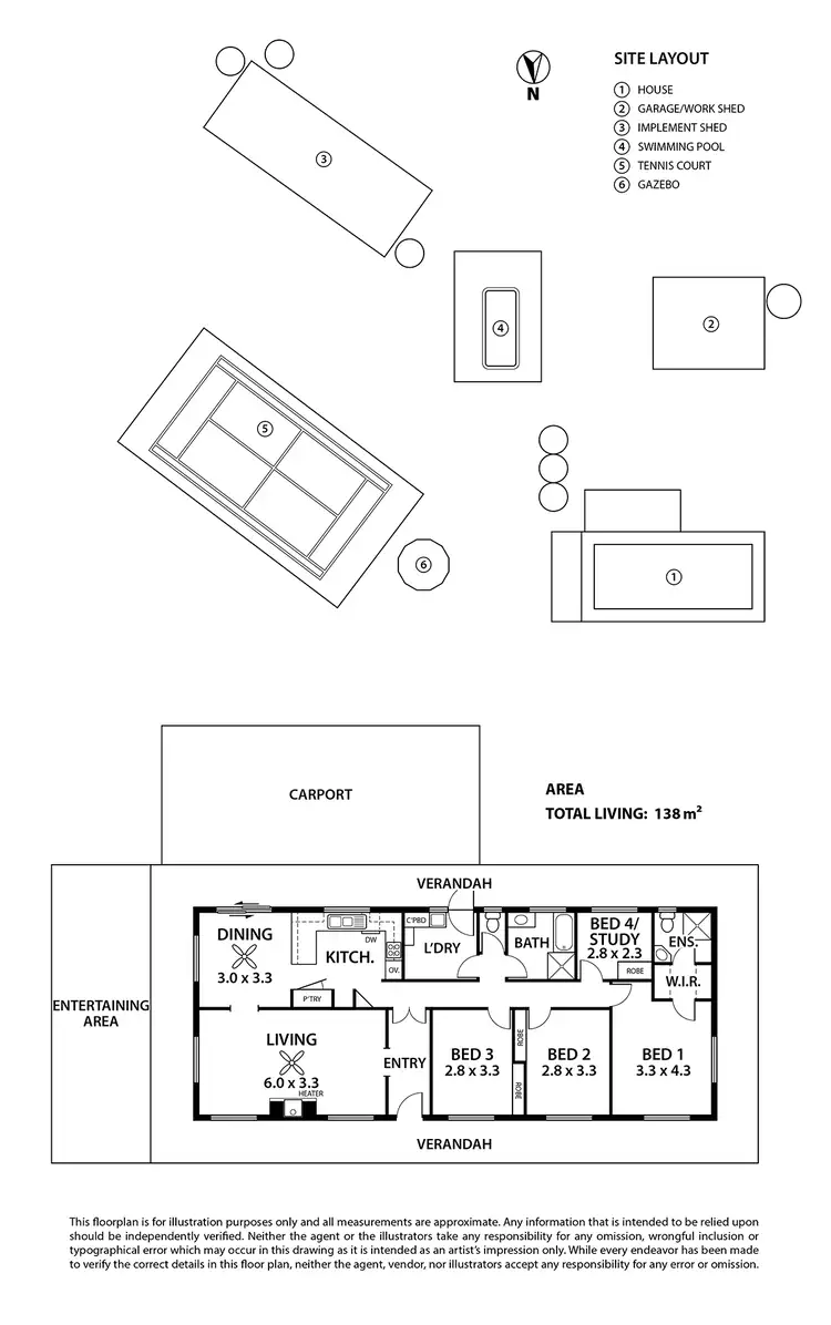 Floorplan of Homely house listing, 24 Angas Plains Road, Strathalbyn SA 5255