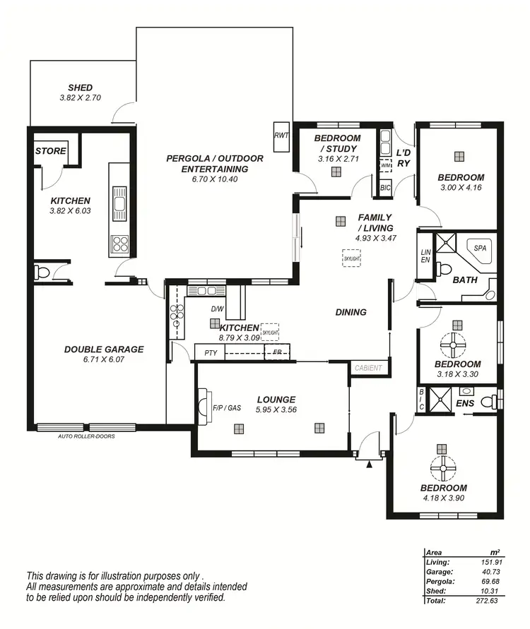 Floorplan of Homely house listing, 2 Par Crescent, Grange SA 5022