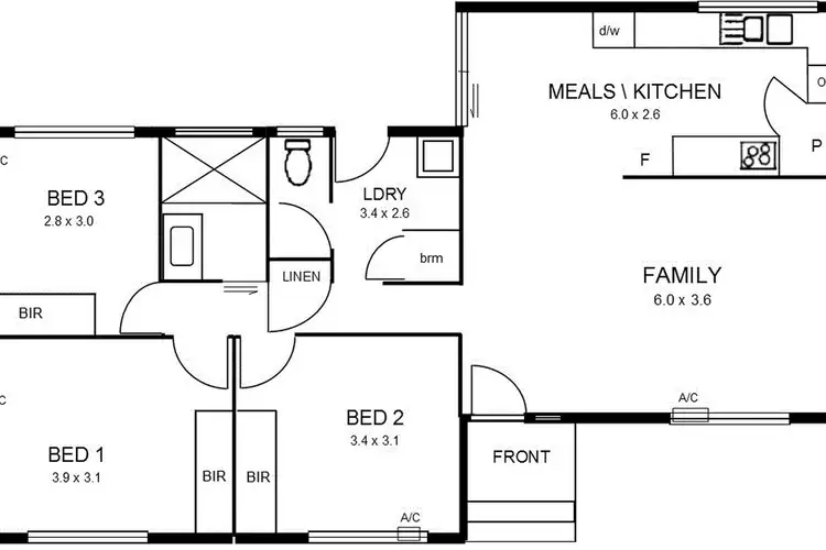 Floorplan of Homely house listing, 4 Amarina Close, Caravonica QLD 4878