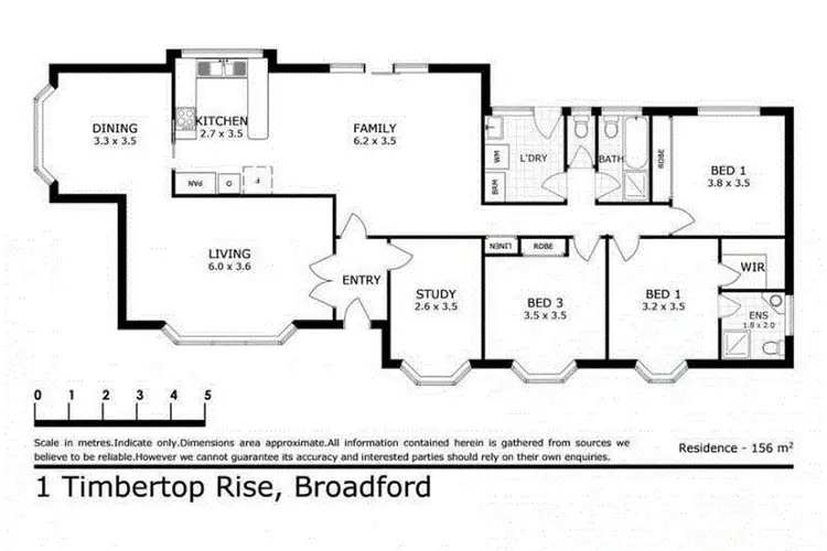 Floorplan of Homely house listing, 1 Timbertop Rise, Broadford VIC 3658