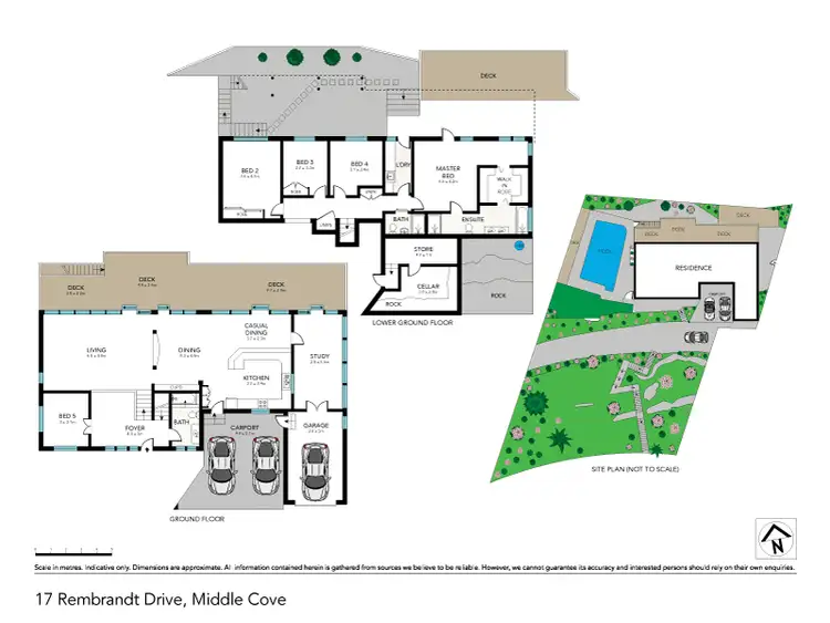Floorplan of Homely house listing, 17 Rembrandt Drive, Middle Cove NSW 2068