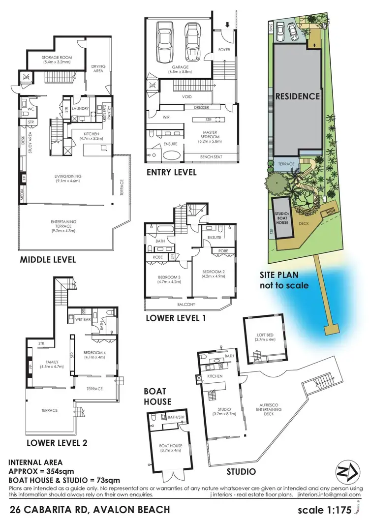 Floorplan of Homely house listing, 26 Cabarita Road, Avalon Beach NSW 2107