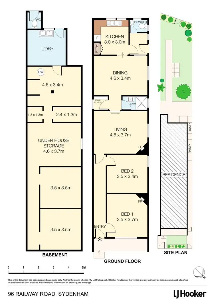 Floorplan of Homely house listing, 96 Railway Road, Sydenham NSW 2044