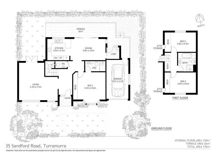 Floorplan of Homely house listing, 35 Sandford Road, Turramurra NSW 2074