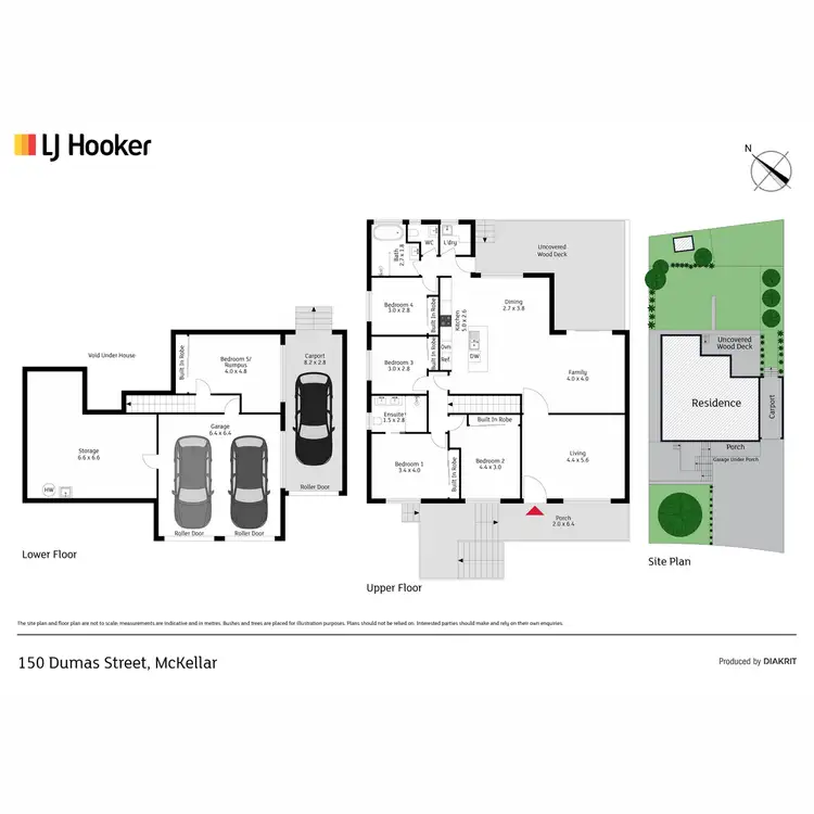 Floorplan of Homely house listing, 150 Dumas Street, Mckellar ACT 2617