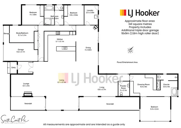 Floorplan of Homely rural property listing, 3828 Princes Highway, Coila NSW 2537