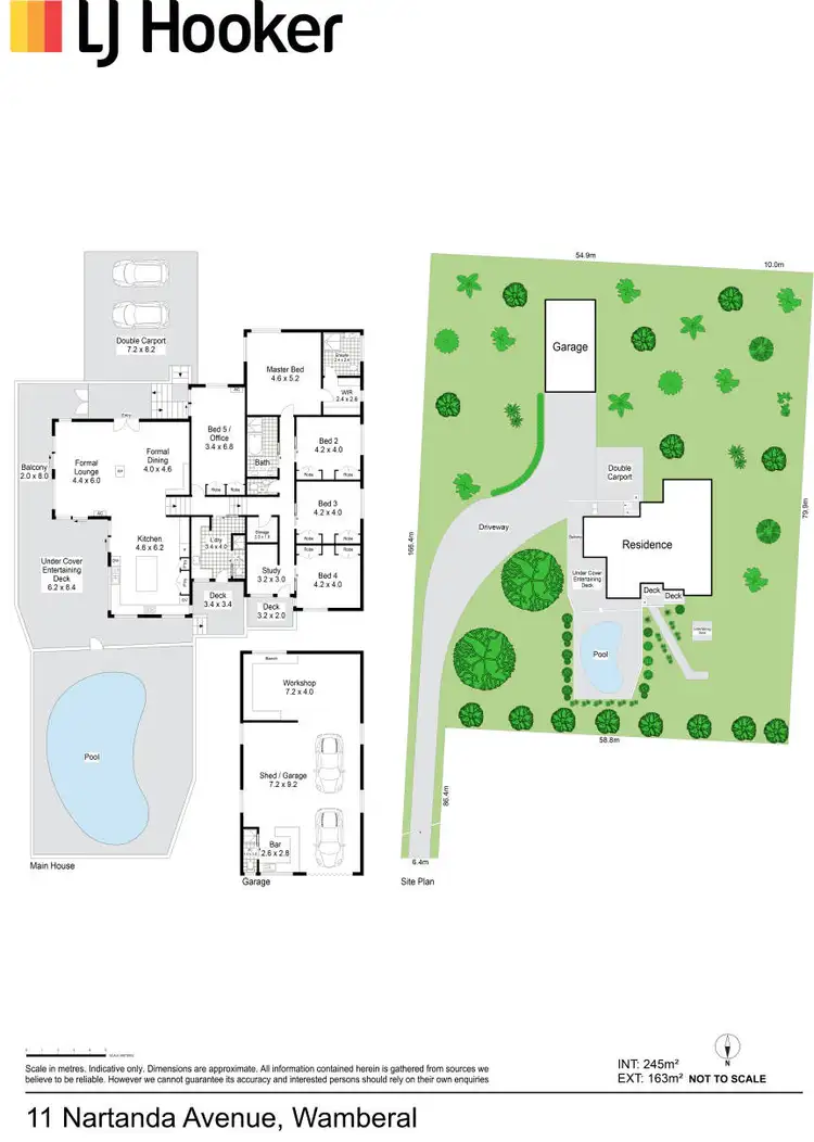 Floorplan of Homely rural property listing, 11 Nartanda Avenue, Wamberal NSW 2260