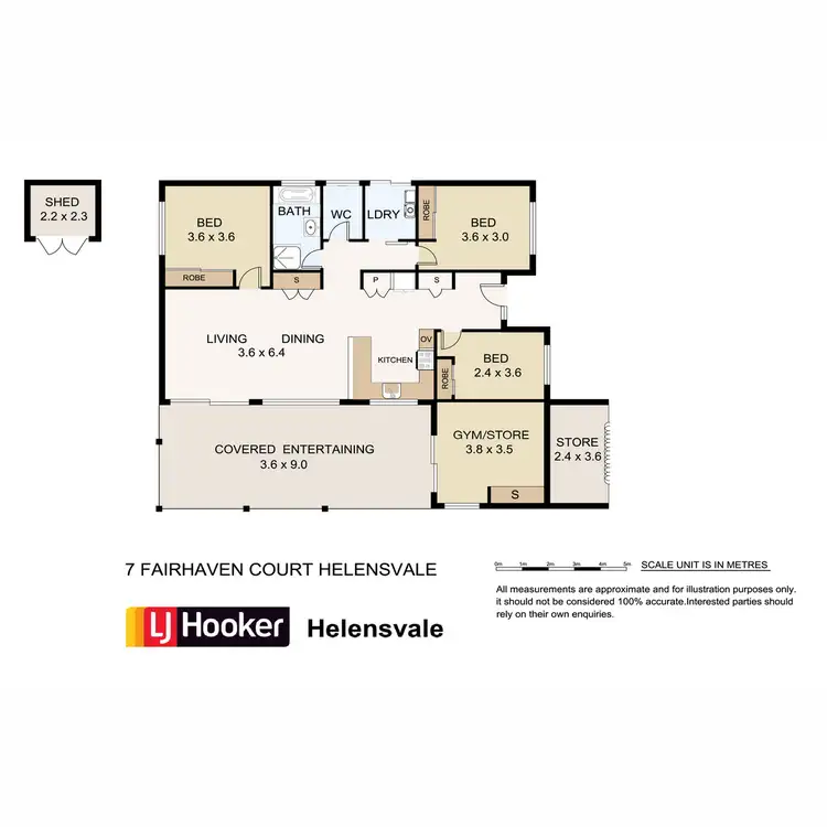 Floorplan of Homely house listing, 7 Fairhaven Court, Helensvale QLD 4212