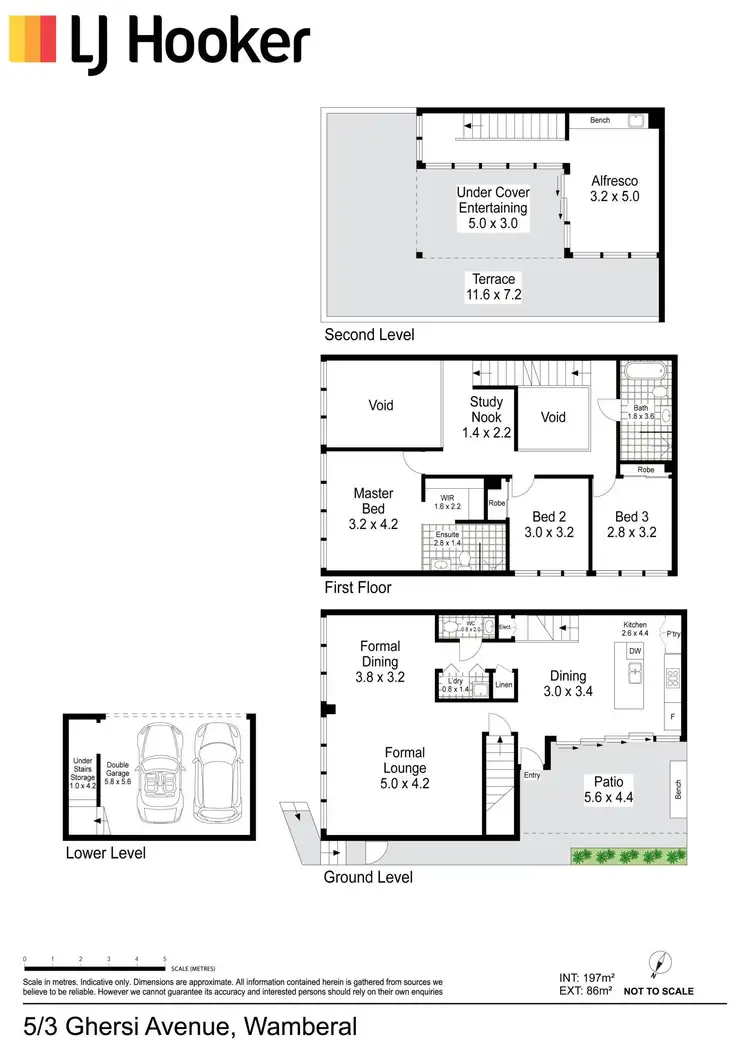 Floorplan of Homely townhouse listing, 5/3 Ghersi Avenue, Wamberal NSW 2260