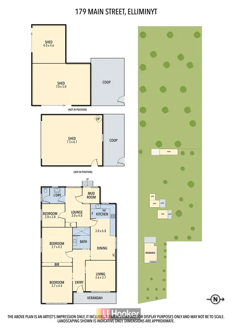 Floorplan of Homely house listing, 179 Main Street, Elliminyt VIC 3250