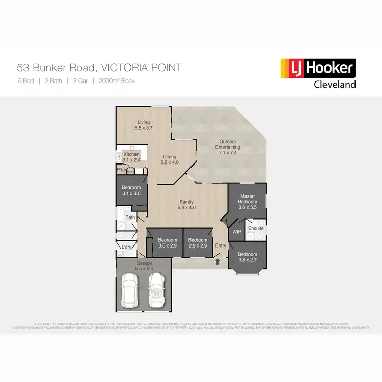 Floorplan of Homely house listing, 53 Bunker Road, Victoria Point QLD 4165