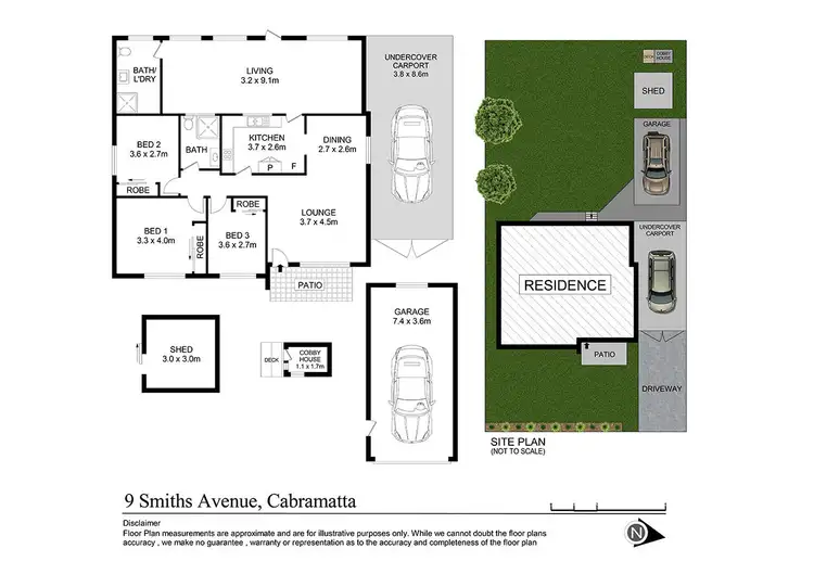 Floorplan of Homely house listing, 9 Smiths Avenue, Cabramatta NSW 2166