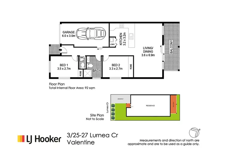 Floorplan of Homely villa listing, 3/25-27 Lurnea Crescent, Valentine NSW 2280