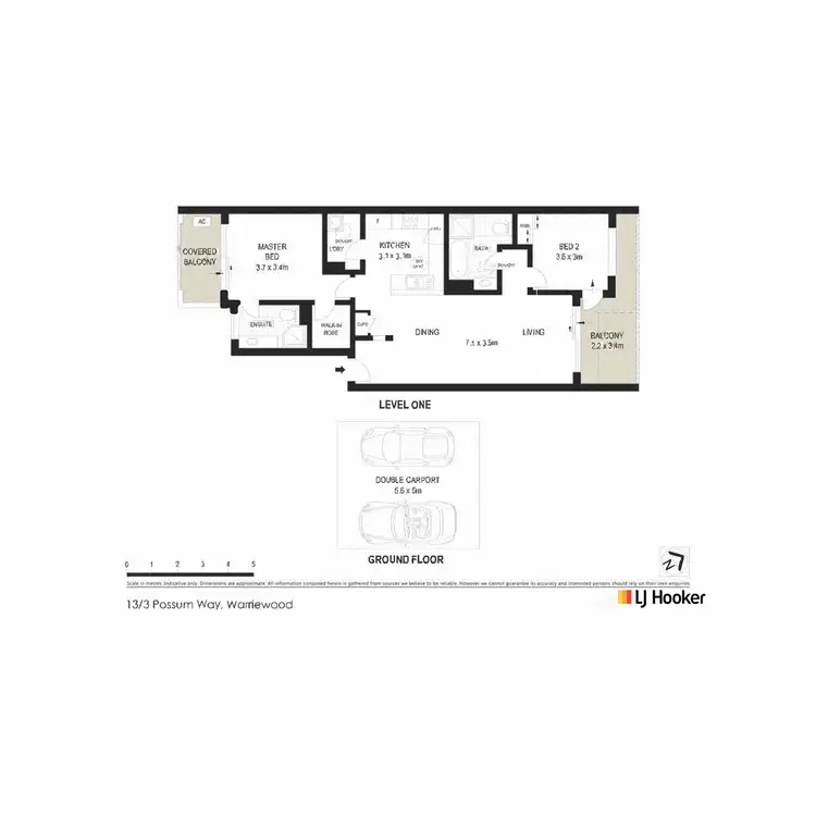 Floorplan of Homely apartment listing, 13/3 Possum Way, Warriewood NSW 2102
