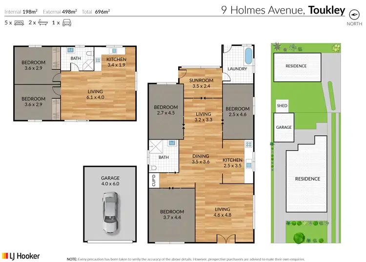 Floorplan of Homely house listing, 9 Holmes Avenue, Toukley NSW 2263