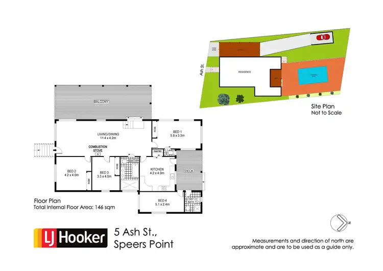 Floorplan of Homely house listing, 5 Ash Street, Speers Point NSW 2284