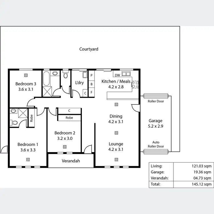 Floorplan of Homely house listing, 2B Anthus Street, Lockleys SA 5032