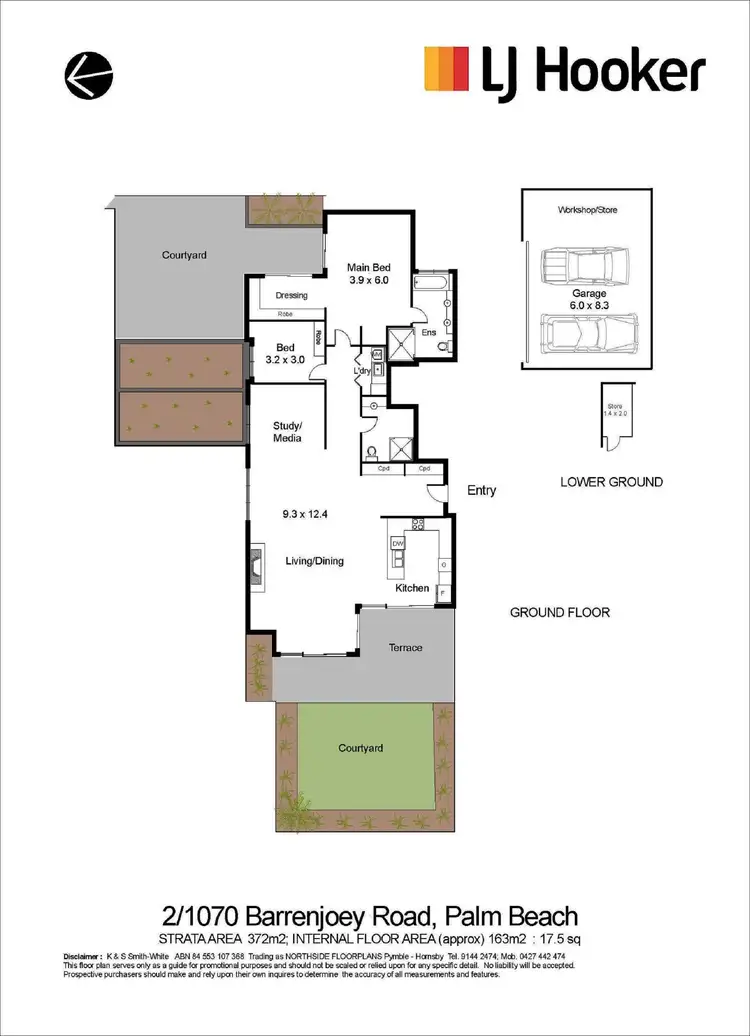 Floorplan of Homely apartment listing, 2/1070 Barrenjoey Road, Palm Beach NSW 2108