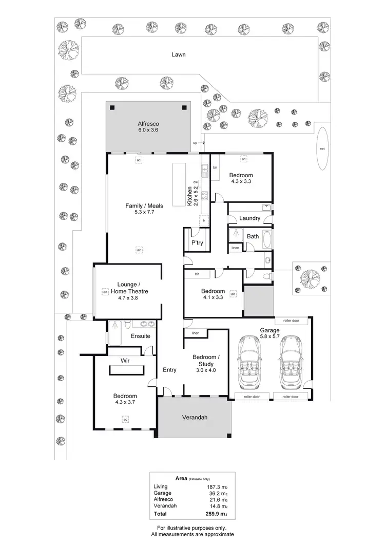 Floorplan of Homely house listing, 1 Mattner Road, Mount Barker SA 5251