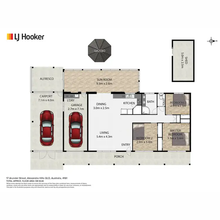 Floorplan of Homely house listing, 17 Arundel Street, Alexandra Hills QLD 4161