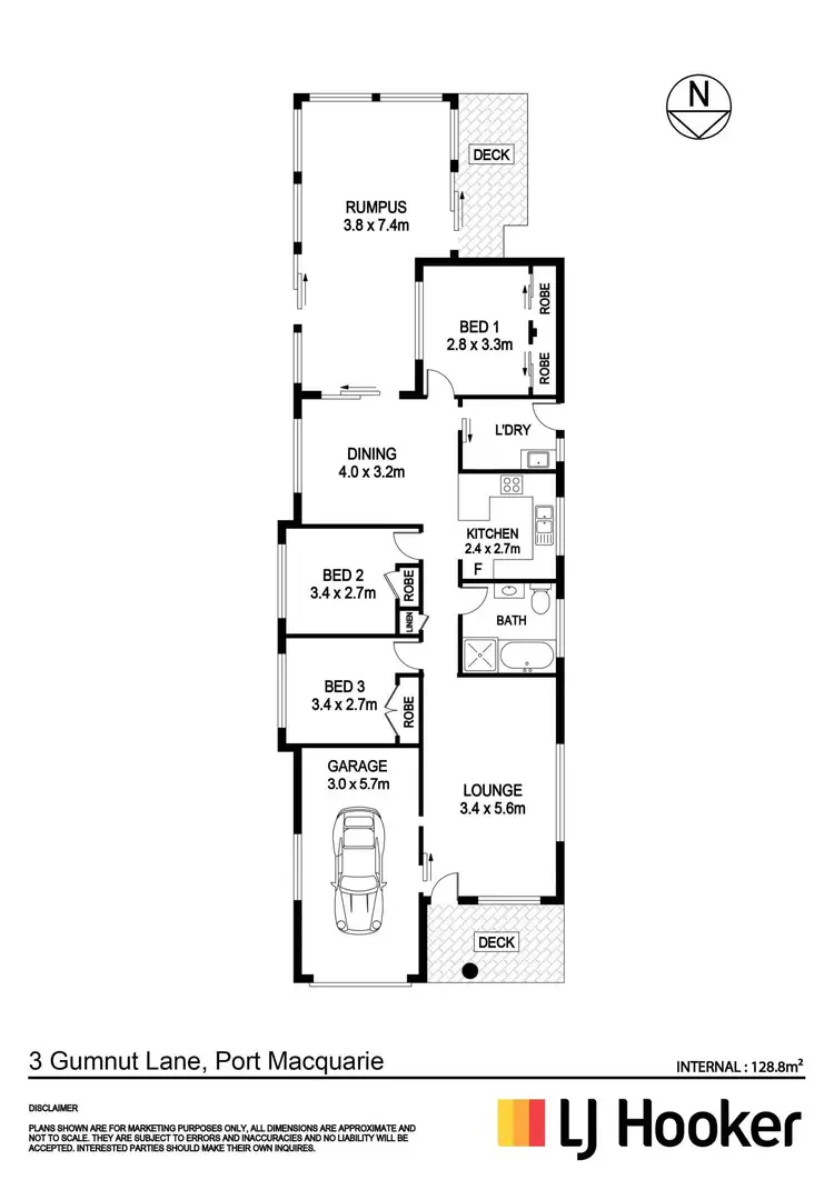 Floorplan of Homely house listing, 3 Gumnut Lane, Port Macquarie NSW 2444
