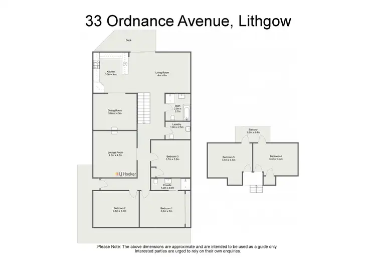 Floorplan of Homely house listing, 33 Ordnance Avenue, Lithgow NSW 2790