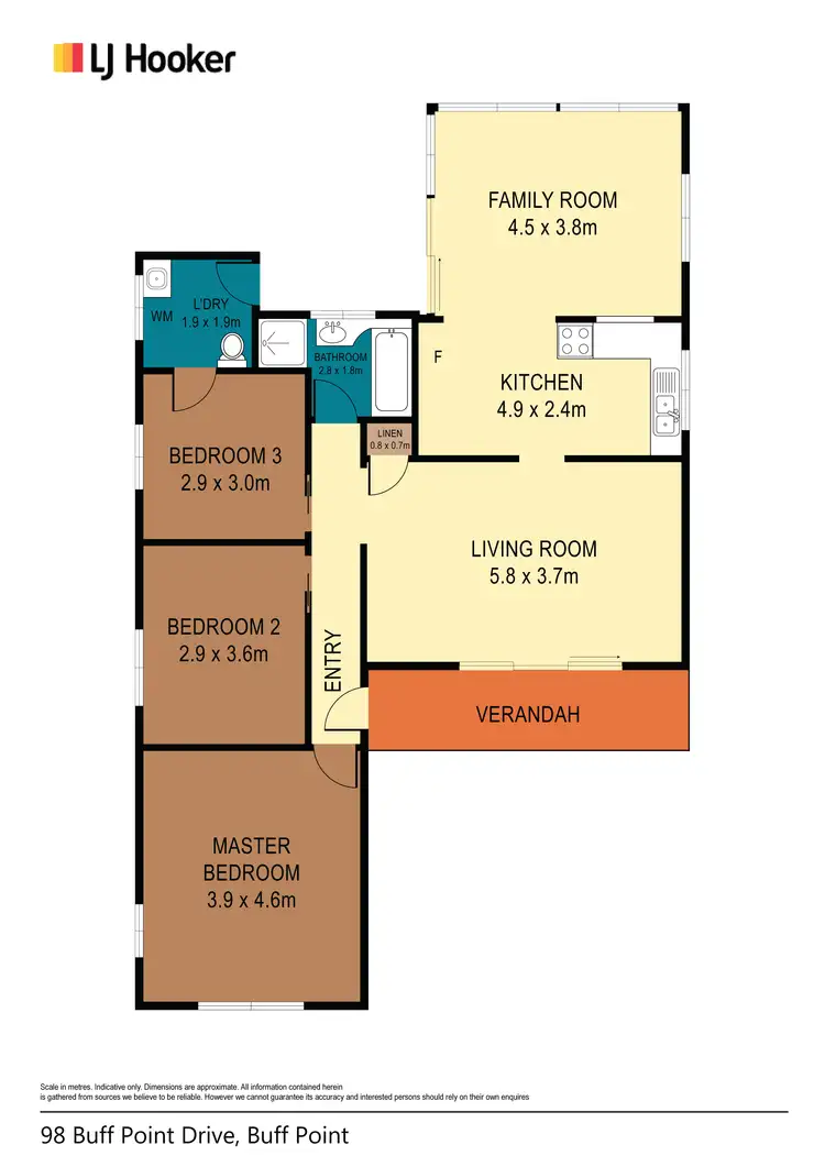 Floorplan of Homely house listing, 98 Buff Point Avenue, Buff Point NSW 2262