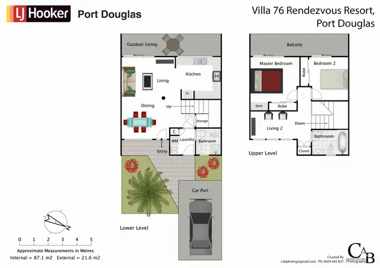 Floorplan of Homely unit listing, 76 Reef Resort/121 Port Douglas Road, Port Douglas QLD 4877