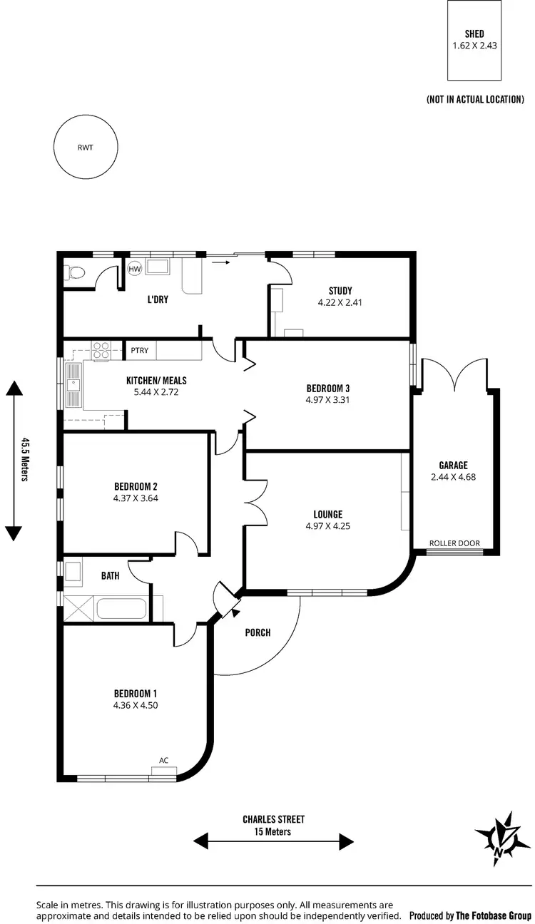 Floorplan of Homely house listing, 85 Charles St, Prospect SA 5082