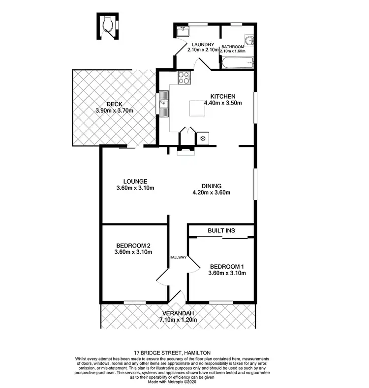 Floorplan of Homely house listing, 17 Bridge Street, Hamilton NSW 2303