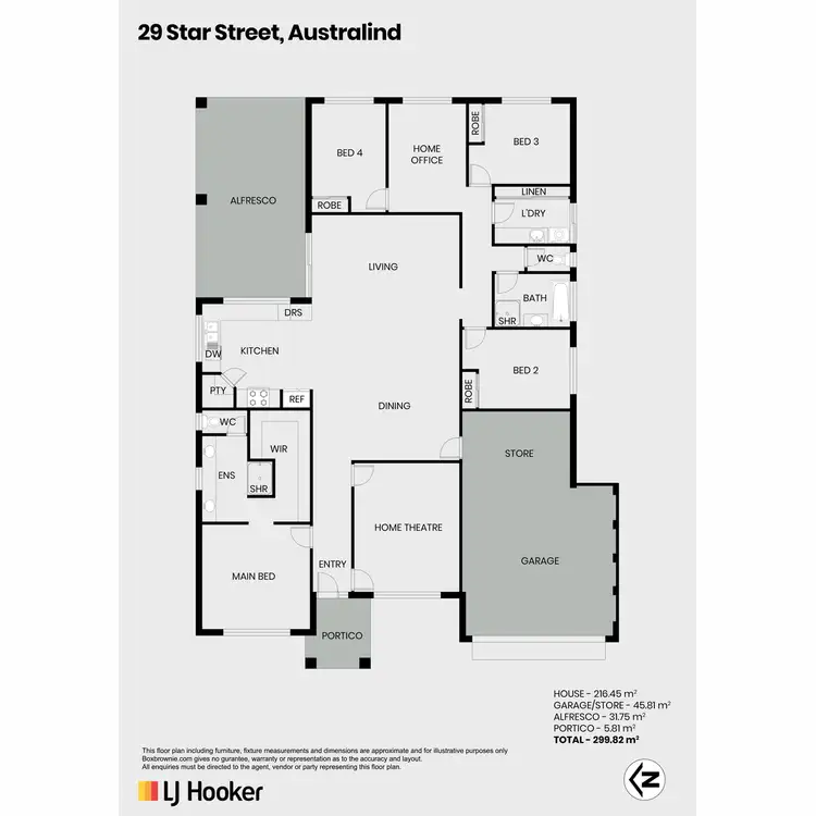 Floorplan of Homely house listing, 29 Star Street, Australind WA 6233