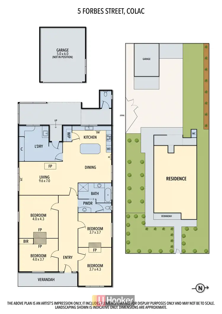 Floorplan of Homely house listing, 5 Forbes Street, Colac VIC 3250
