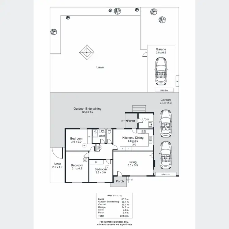 Floorplan of Homely house listing, 8 Berberis Street, Elizabeth Vale SA 5112