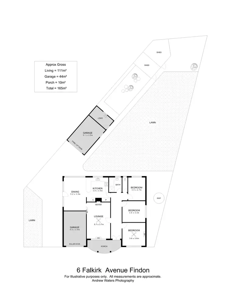 Floorplan of Homely house listing, 6 Falkirk Avenue, Findon SA 5023