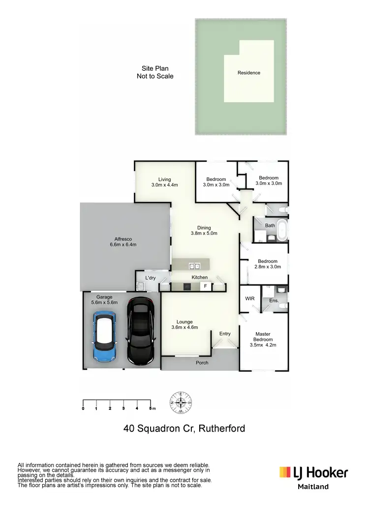 Floorplan of Homely house listing, 40 Squadron Crescent, Rutherford NSW 2320