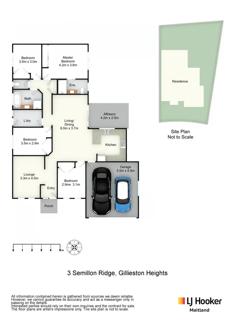 Floorplan of Homely house listing, 3 Semillon Ridge, Gillieston Heights NSW 2321