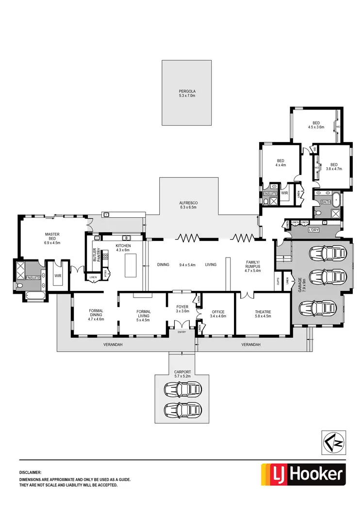 Floorplan of Homely rural property listing, 33 Nelson Road, Nelson NSW 2765