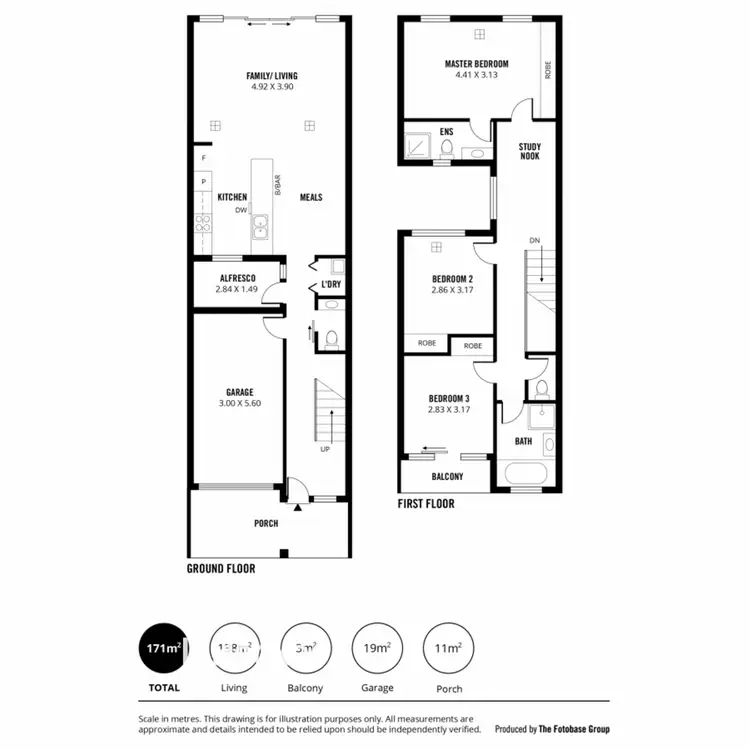 Floorplan of Homely house listing, 40 Bimini Crescent, Mawson Lakes SA 5095