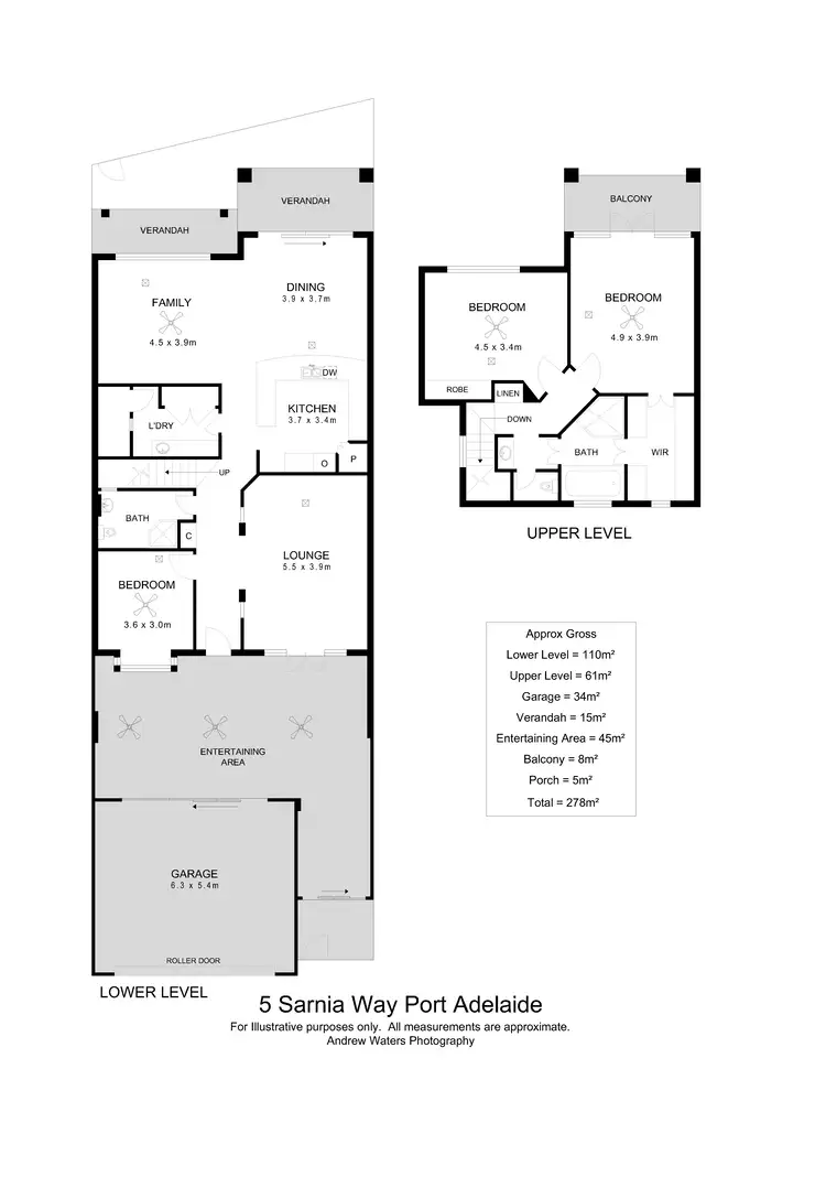 Floorplan of Homely house listing, 5 Sarnia Way, Port Adelaide SA 5015