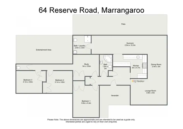 Floorplan of Homely rural property listing, 64 Reserve Road, Marrangaroo NSW 2790