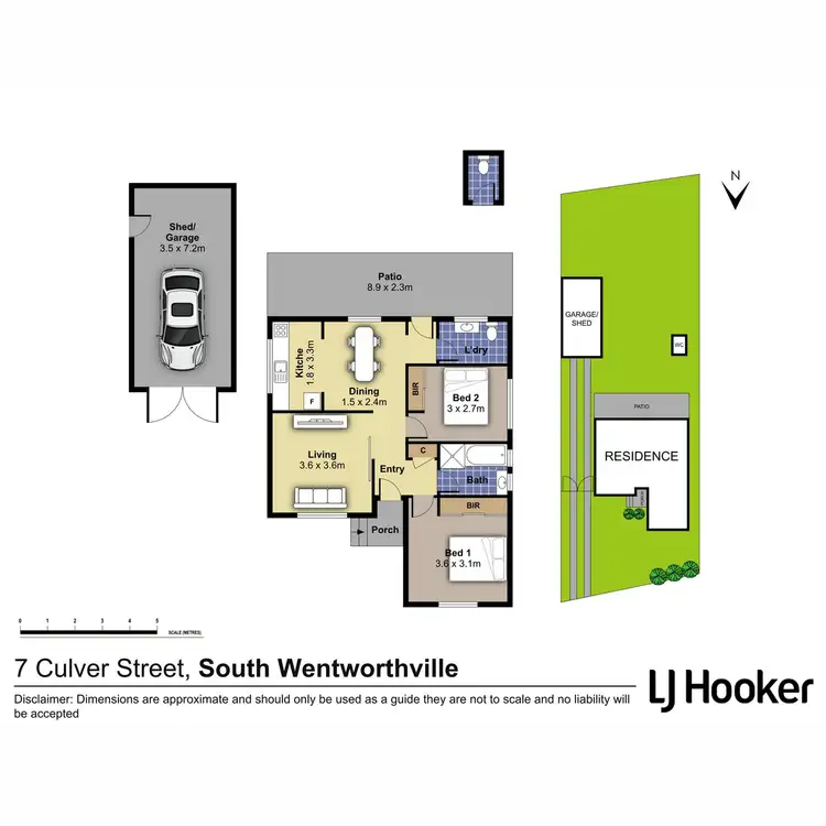 Floorplan of Homely house listing, 7 Culver Street, South Wentworthville NSW 2145