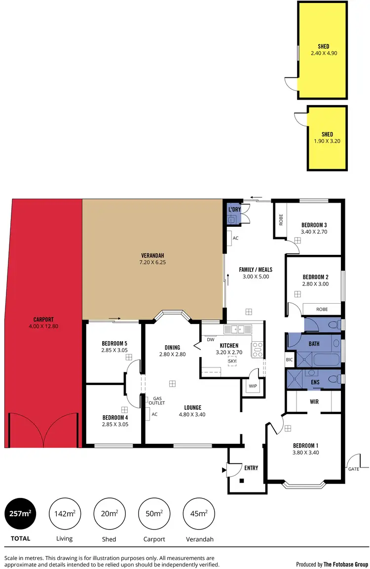 Floorplan of Homely house listing, 9 Lydiate Road, Noarlunga Downs SA 5168